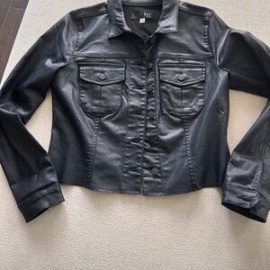 Kut From The Kloth Women’s Coated Denim Jacket